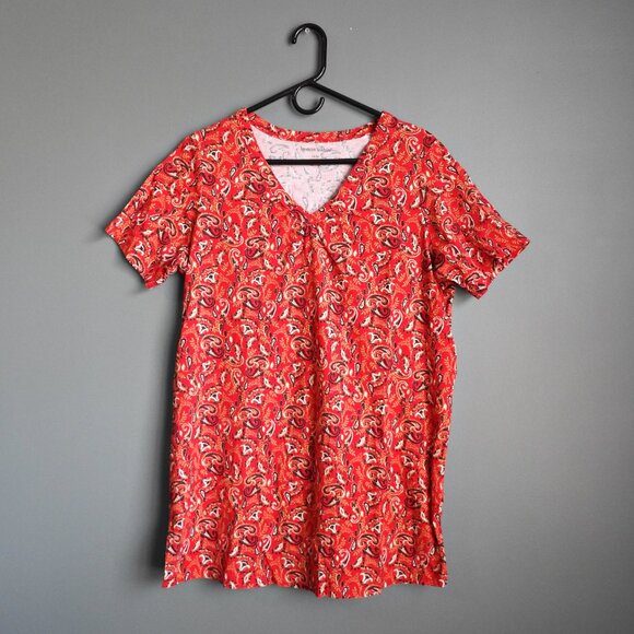 Woman Within Short Sleeve Shirt Bundle Size 14/16 Used - Picture 2 of 7